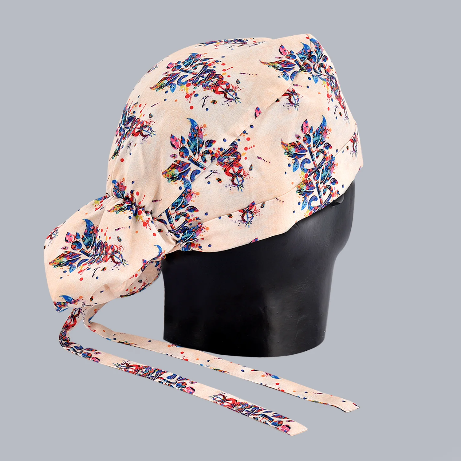 Female Bun Cap 009