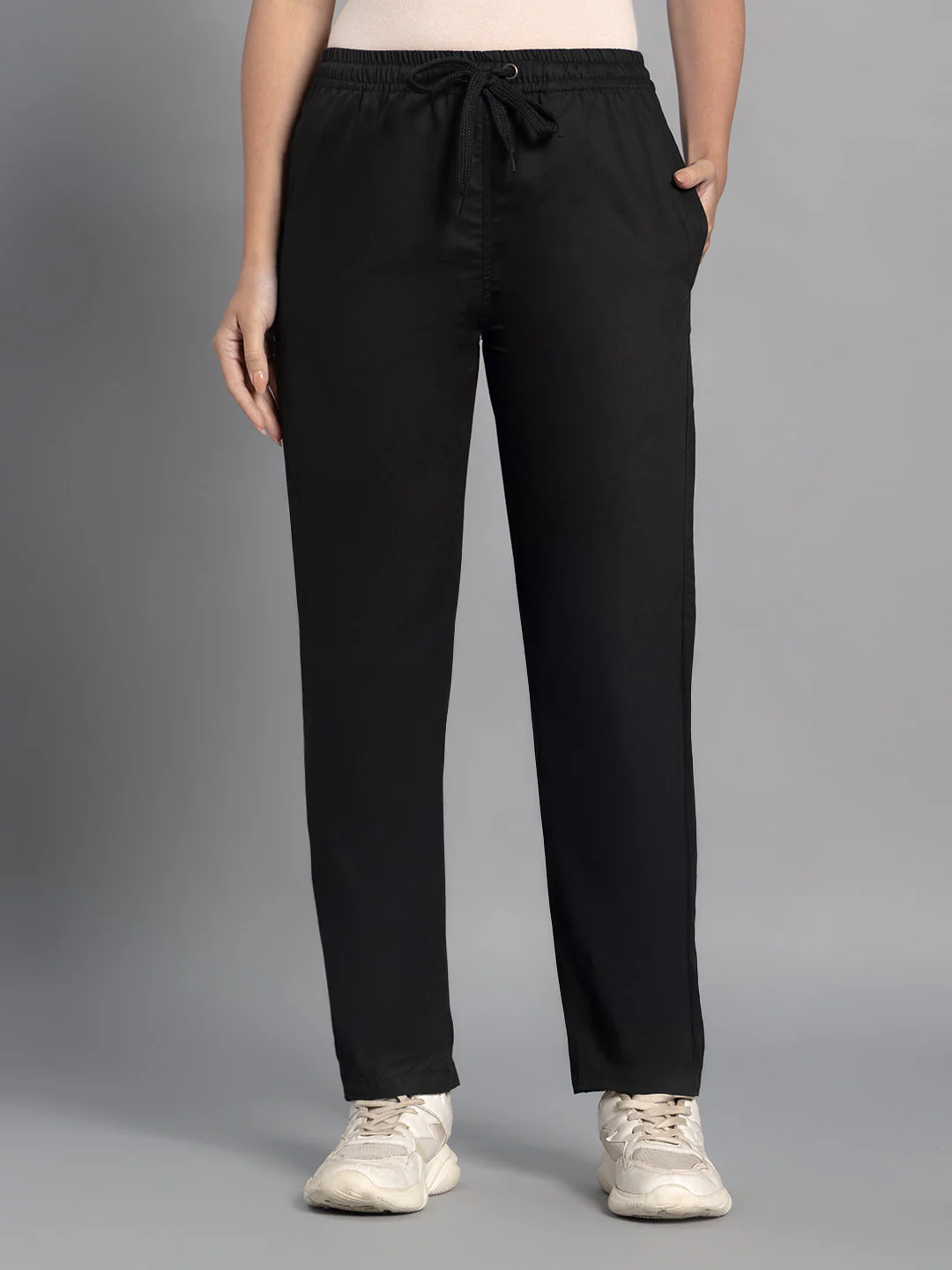 Move Lite Women Black (Soft V Neck) Scrub Set - Image 6