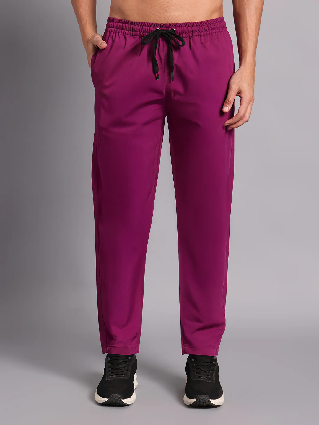 Move Lite Men Plum (Neo Notch Neck) Scrub Set - Image 9