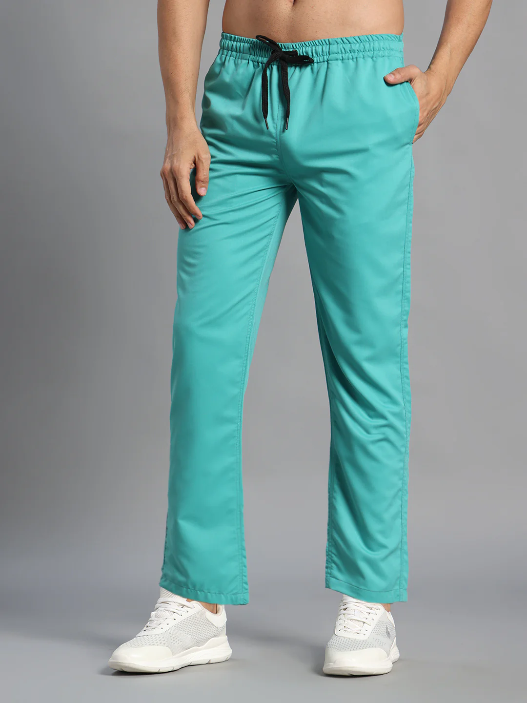 Move Lite Men Mint Green (Mandarin Neck) Scrub Set - Image 6