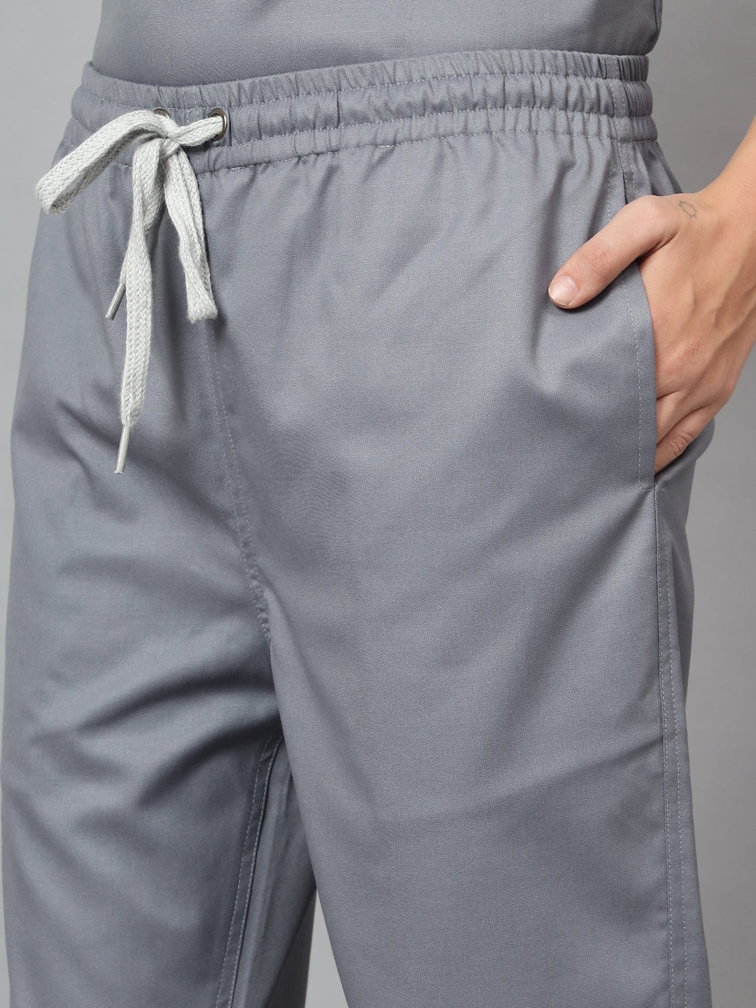 Stretchable (2Way) Women Graphite Straight Scrub Pant - Image 2