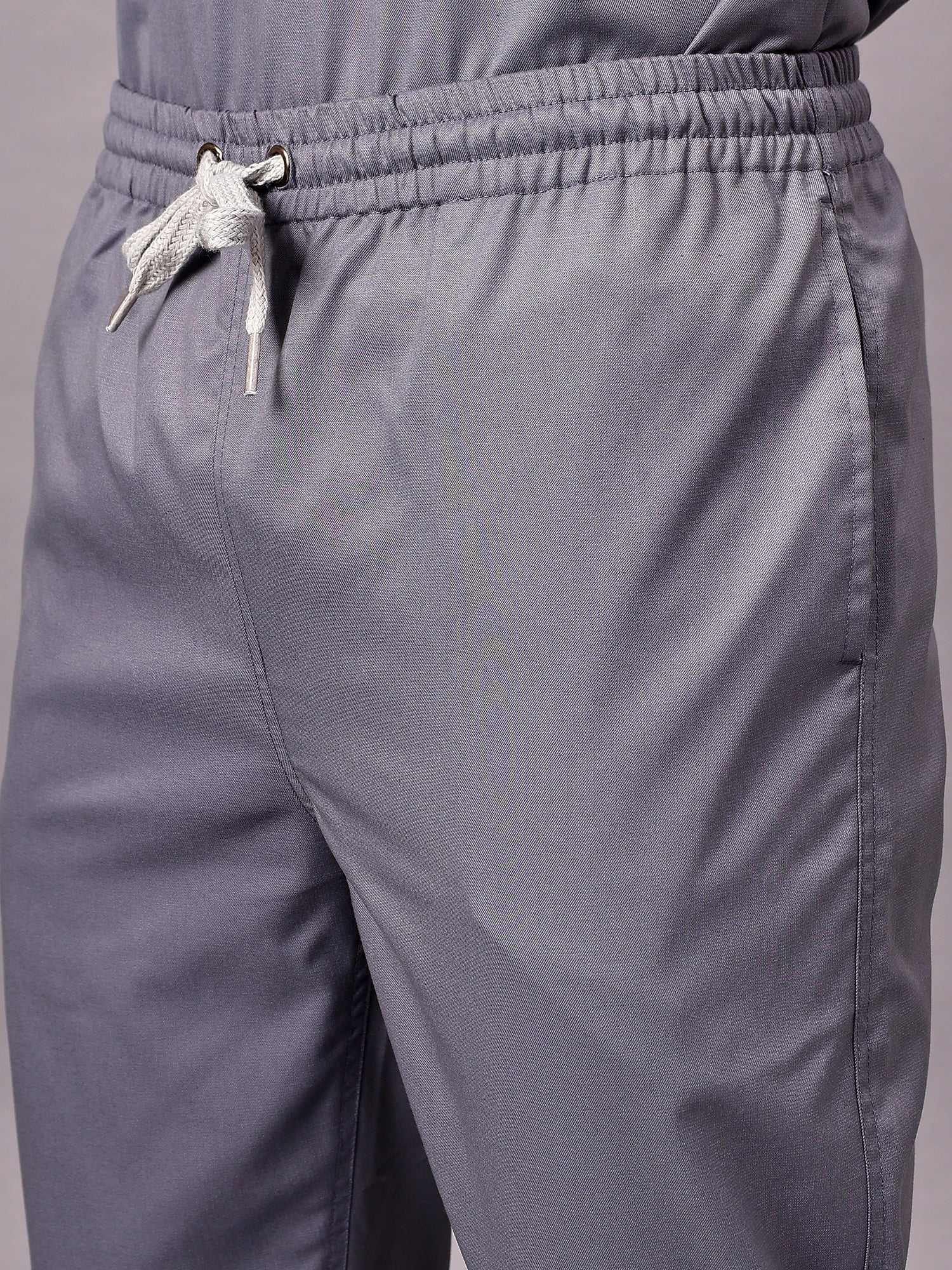 Stretchable (2Way) Men Graphite Straight Scrub Pant - Image 2