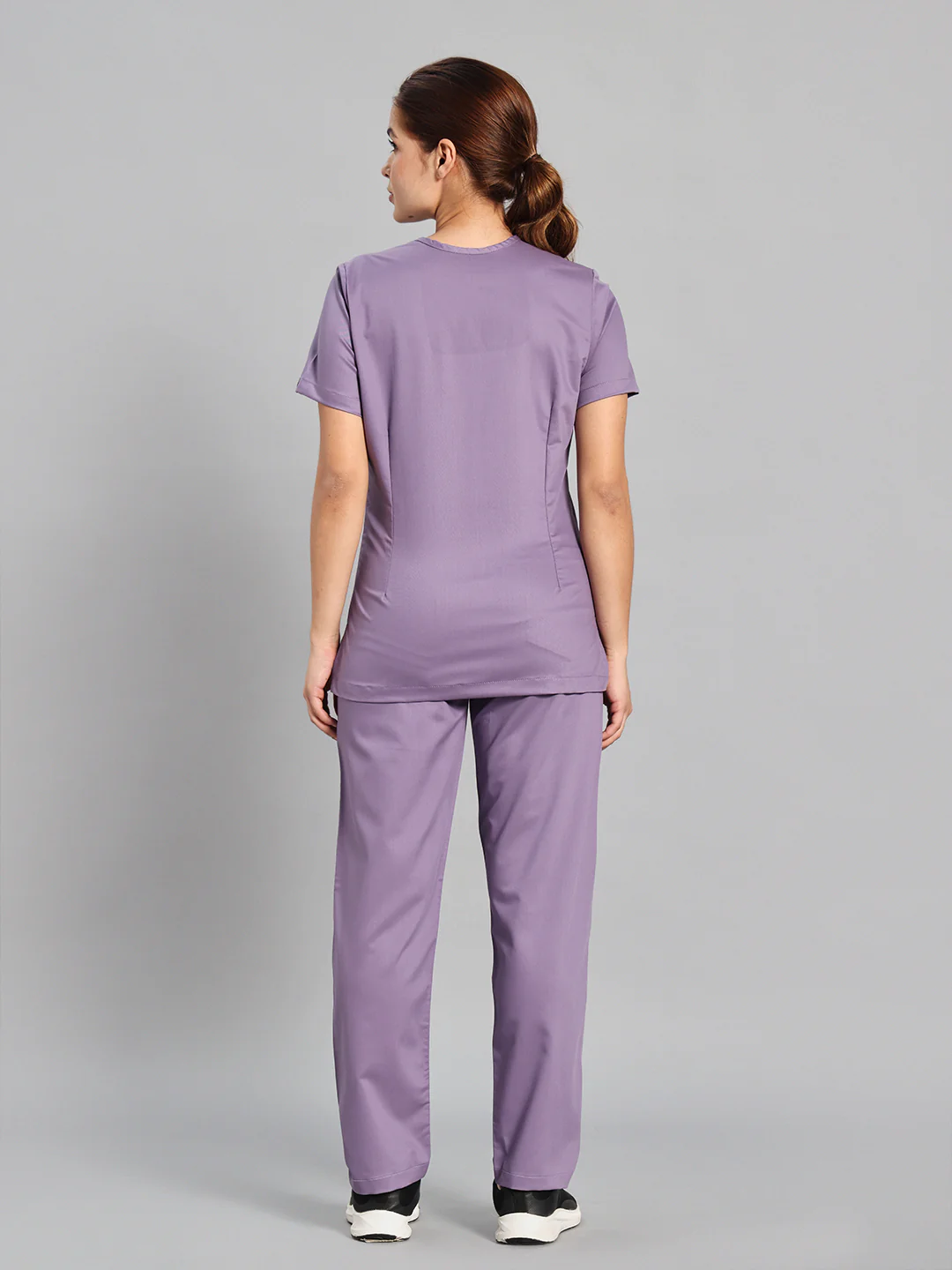 Move Lite Women Ube V Scrub Set - Image 3