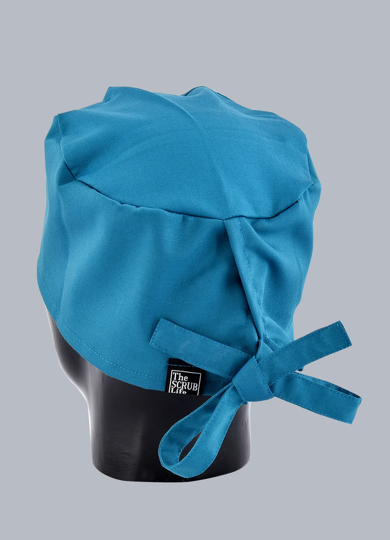 Peacock Blue Scrub Cap - Image 3