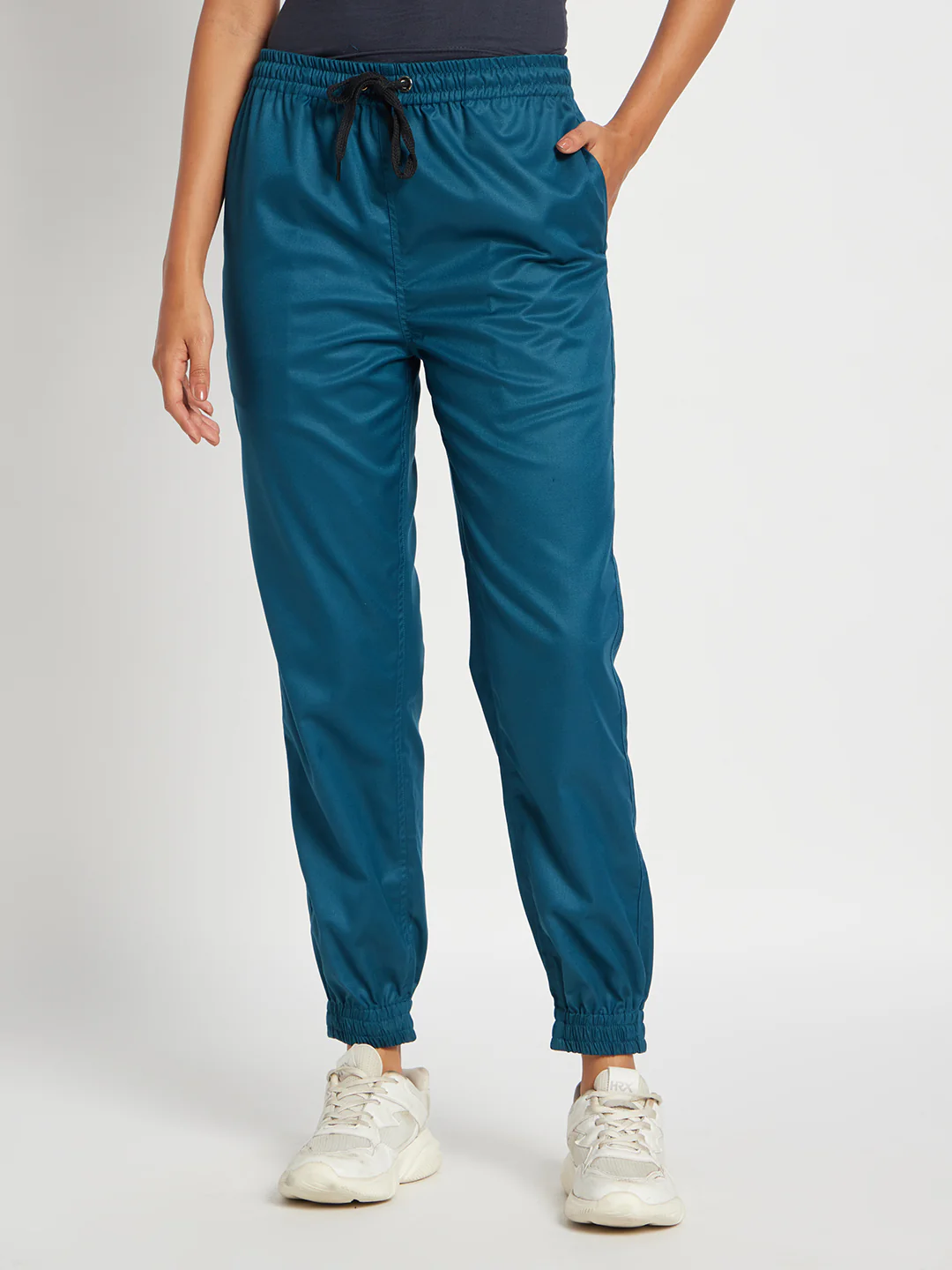 Stretchable (2Way) Women Forest Green Jogger