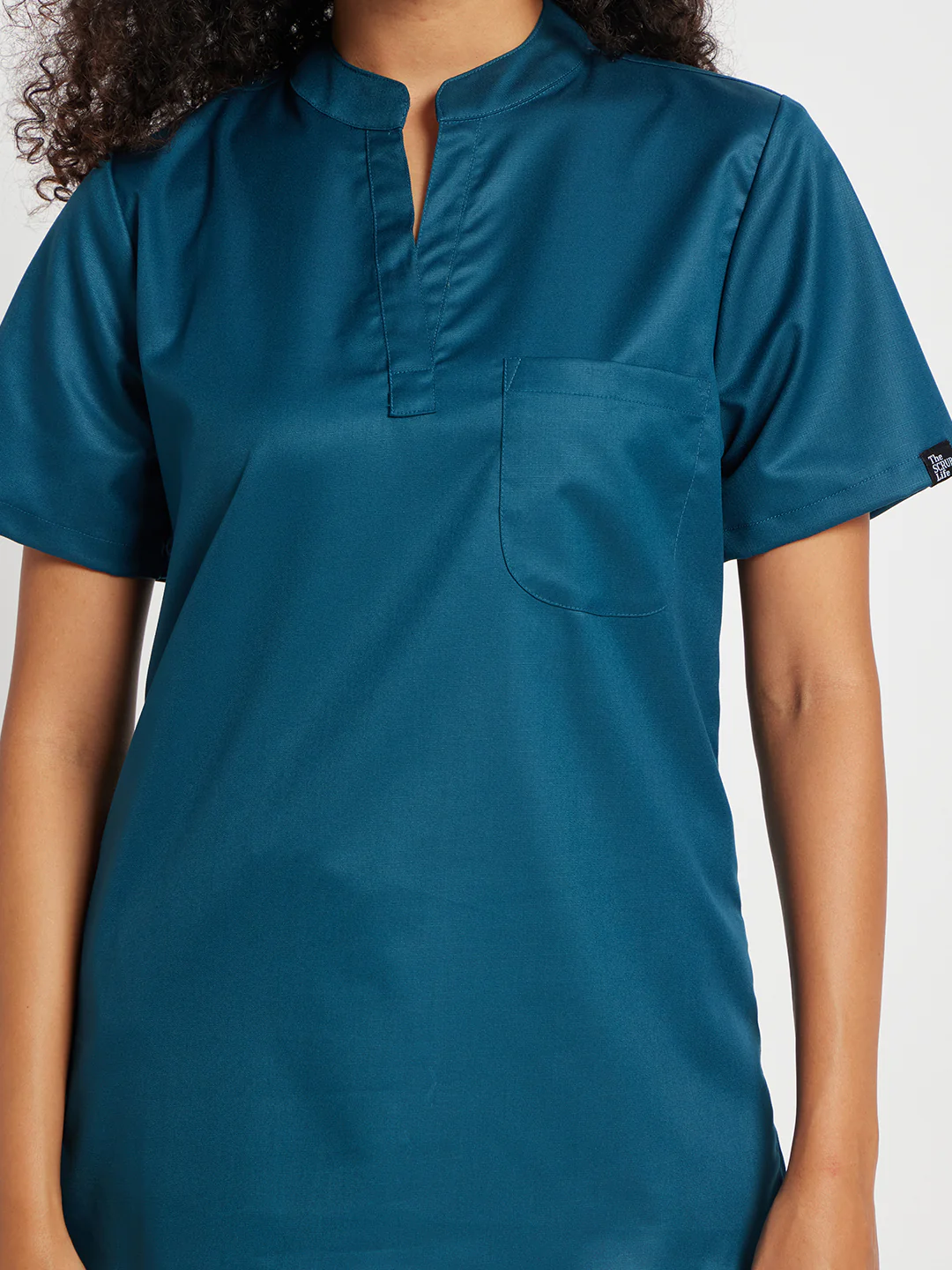 Mandarin Neck Top Women