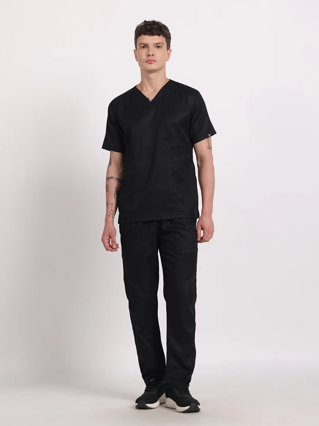 Men Evo Scrub (Black) Set - Image 6