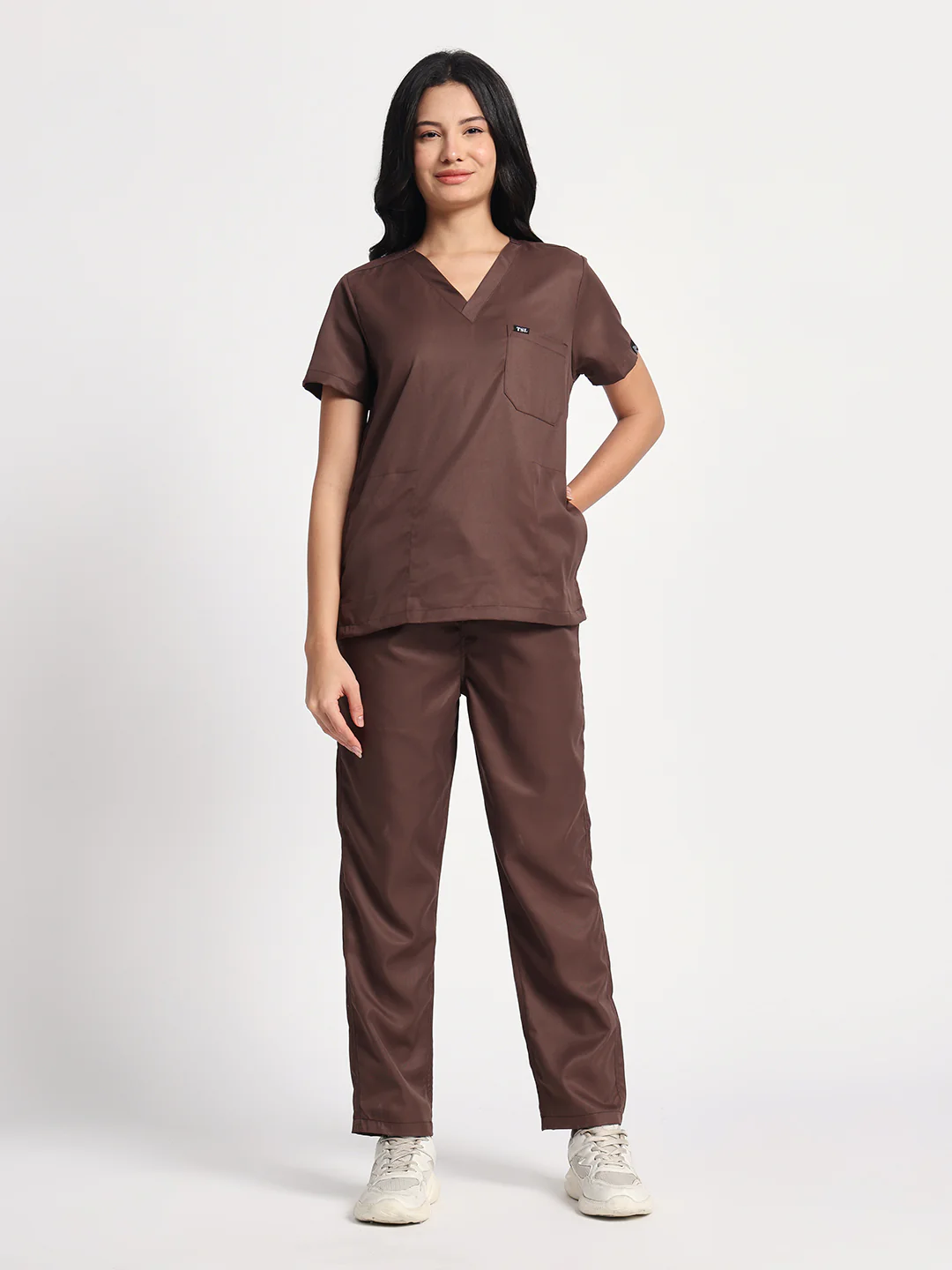Women Evo Scrub (Walnut) Set - Image 4
